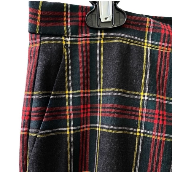 J. Crew Martie Ankle Pants Stewart Plaid Size 0 - Picture 5 of 12